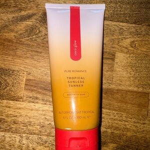 Pure Romance Coco Glow Sunless Tanner -med/dark-NEW